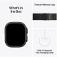 SMARTWATCH APPLE ULTRA 3 GPS BLACK TITANIUM CASE 49mm (MF1T4QR/A) BLACK TITANIUM MILANESE LOOP-LARGE